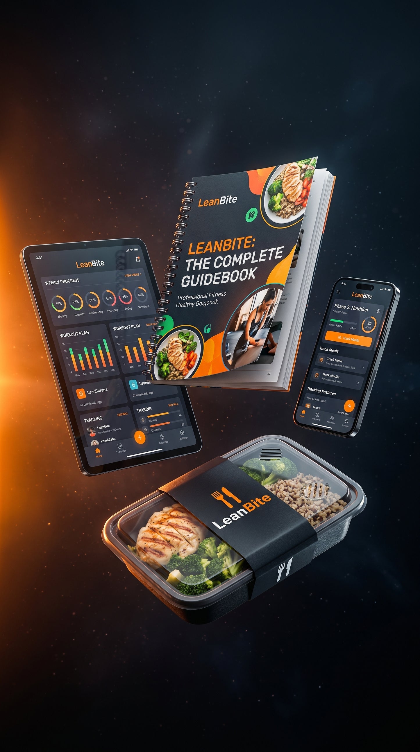 LeanBiteOS™ – 300+ High-Protein Recipes, Lean Plan & Macro System